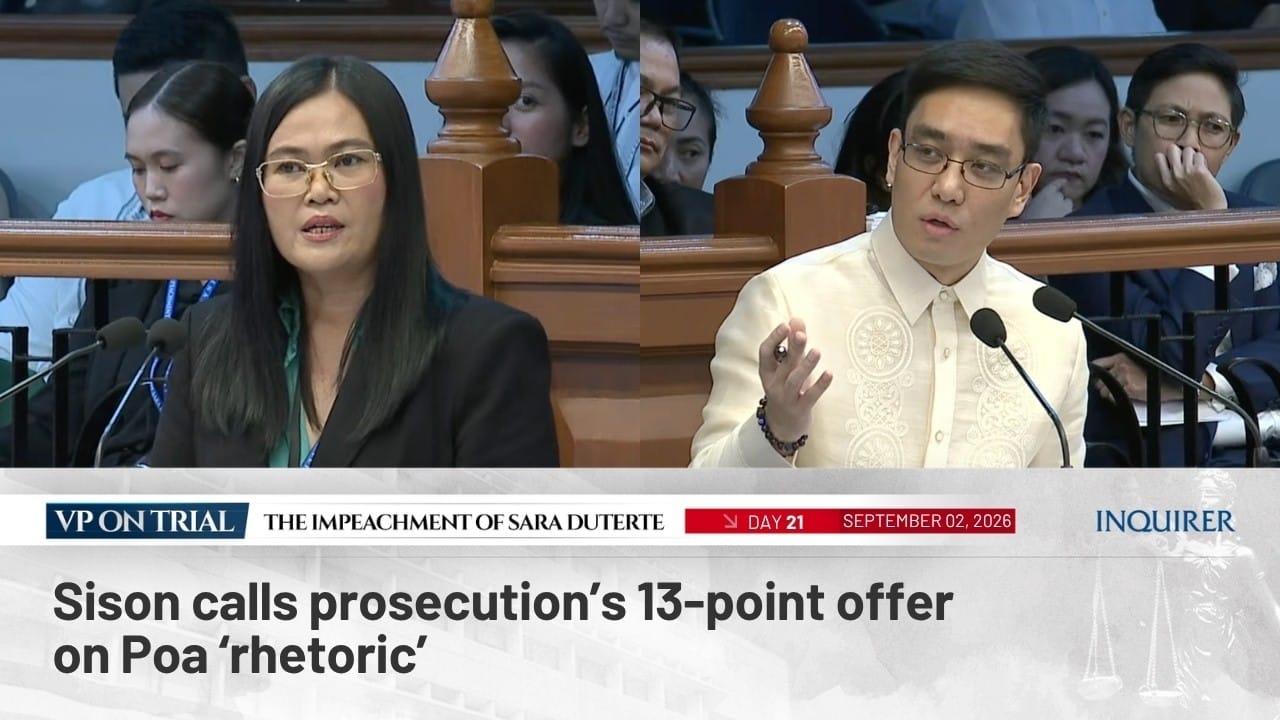 WATCH: Defense calls prosecution’s 13-point offer on Poa ‘rhetoric’