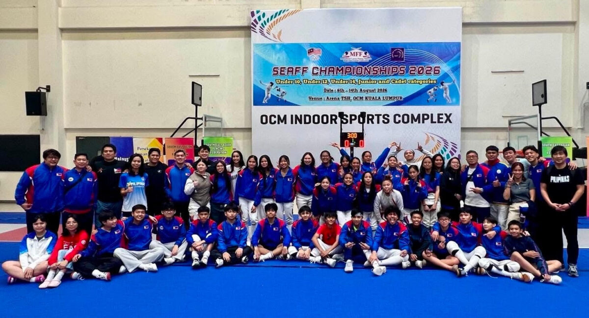 Young Filipino fencers will fly home with a lot of medals to show.