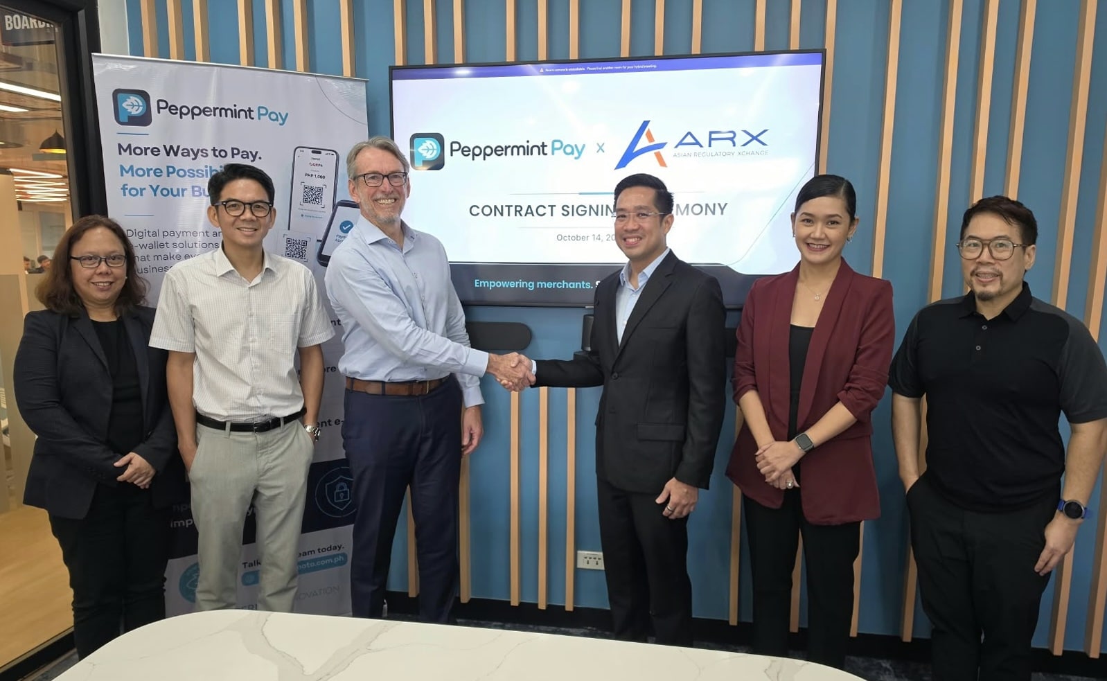 Peppermint Bizmoto, ARX forge strategic P2M payment deal
