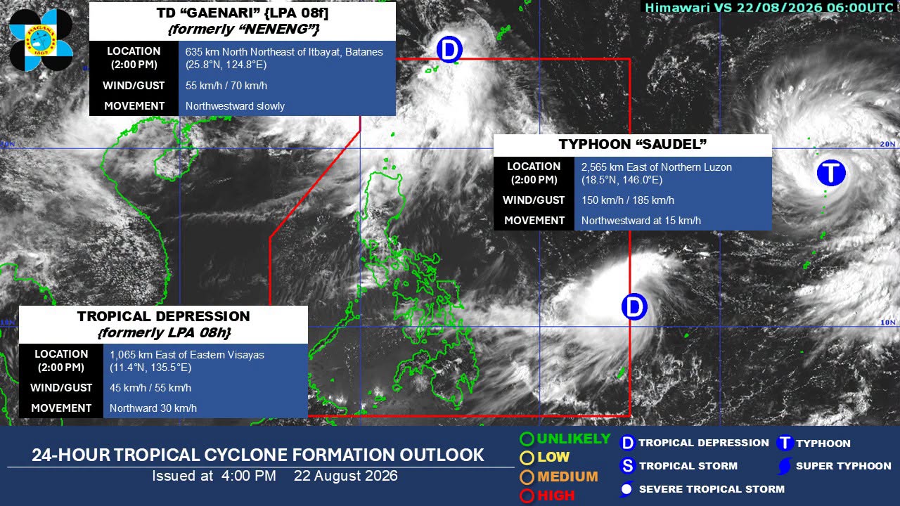Enhanced habagat to bring heavy rain in Luzon, western Visayas next week