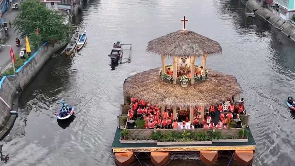 Bamboo pagoda sails as symbol of hope, unity in Bocaue