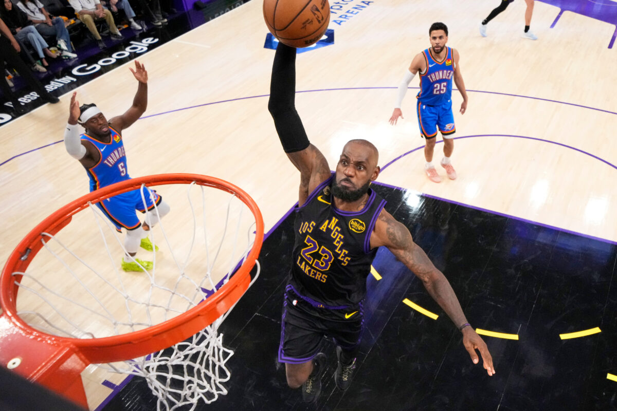 LeBron James Los Angeles Lakers NBA