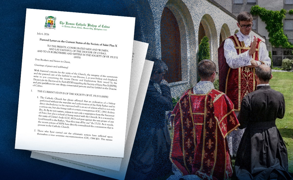 Cubao diocese eyes more Latin Masses for SSPX followers