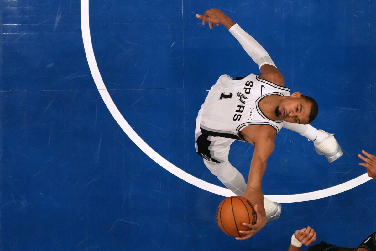 Victor Wembanyama Spurs vs Timberwolves Game 3 NBA Playoffs