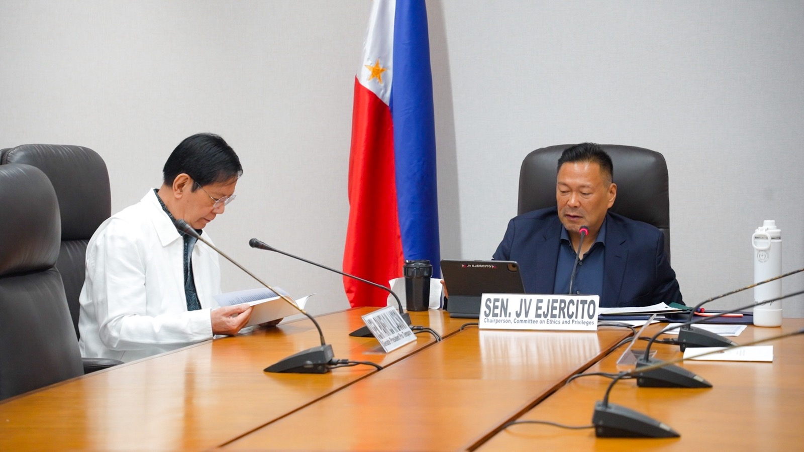 Senate ethics panel: 1 complaint, so far, sufficient in form, substance