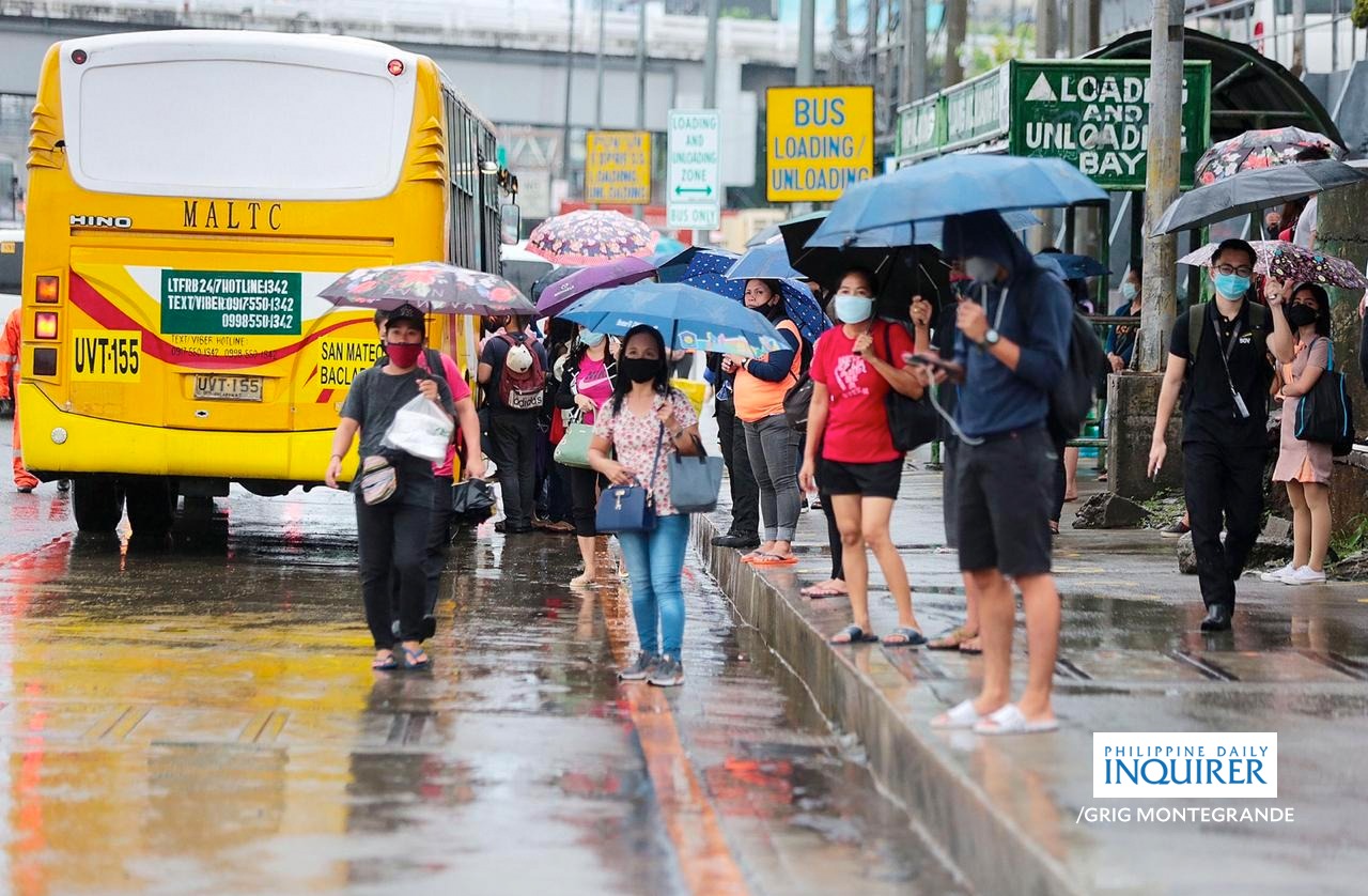 Thunderstorm to affect parts of Laguna, Quezon Tuesday morning