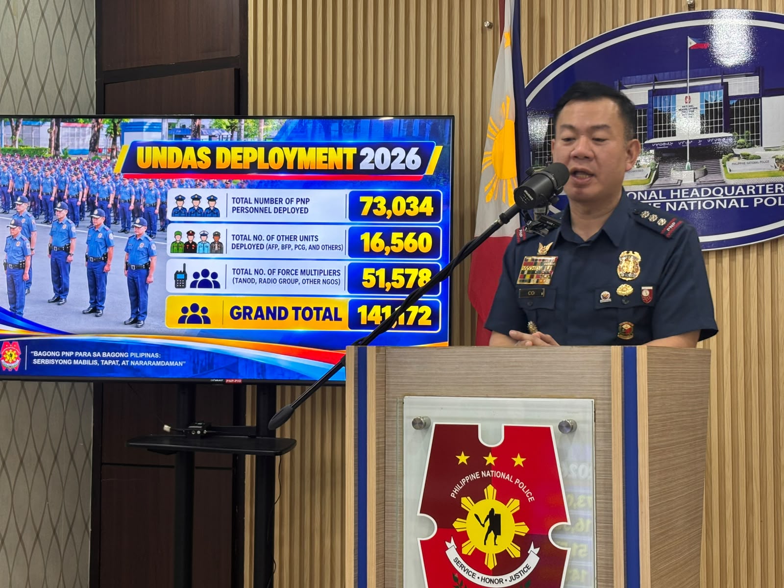 PNP raises Undas security deployment to over 73,000 personnel