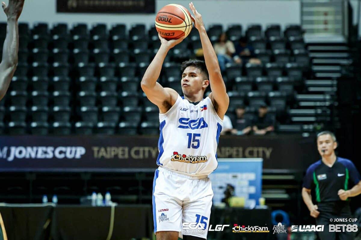 Kiefer Ravena joins Strong Group-Athletics Philippines in the 2025 William Jones Cup.