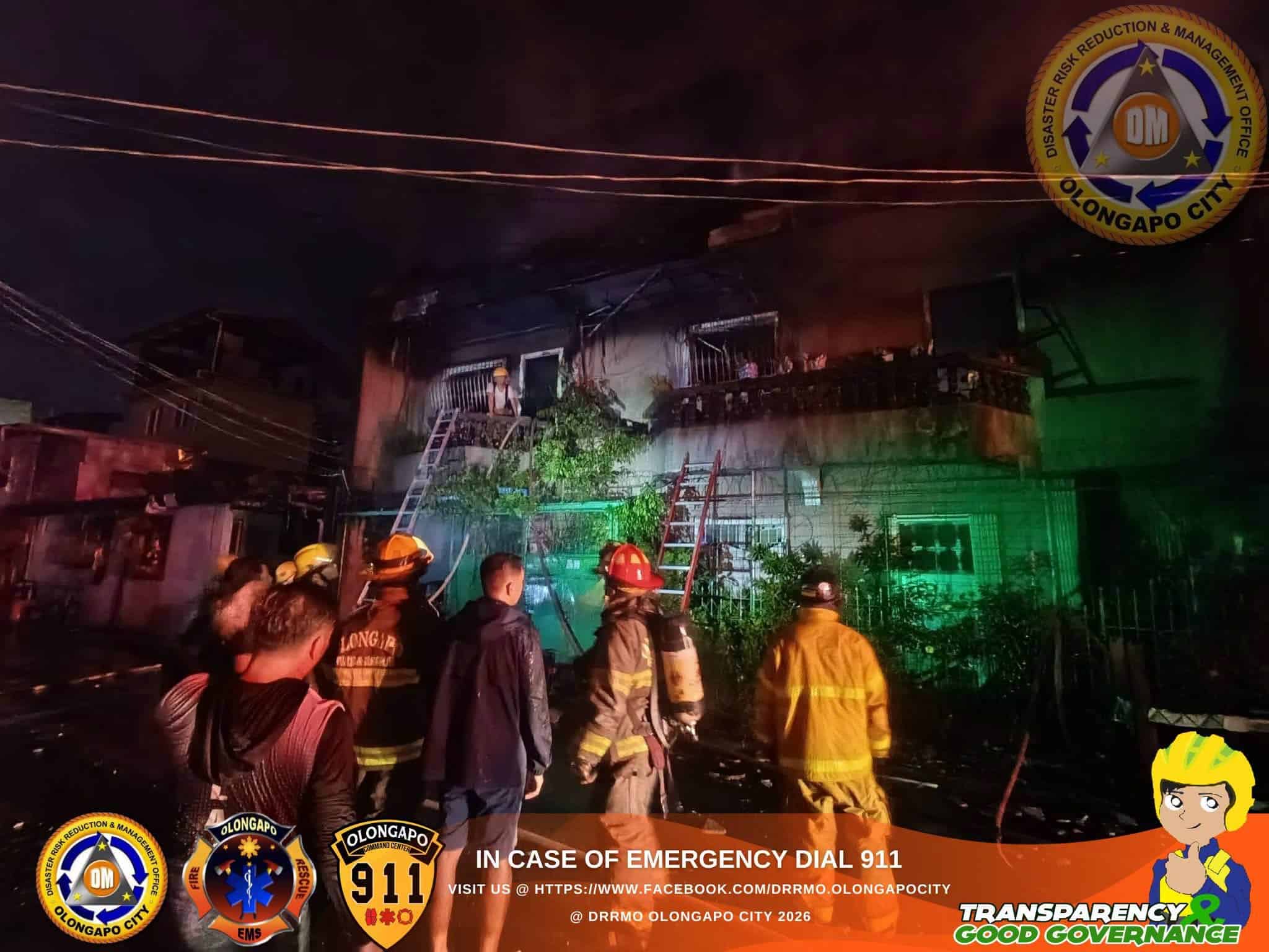 84-year-old woman dies in Olongapo City house fire