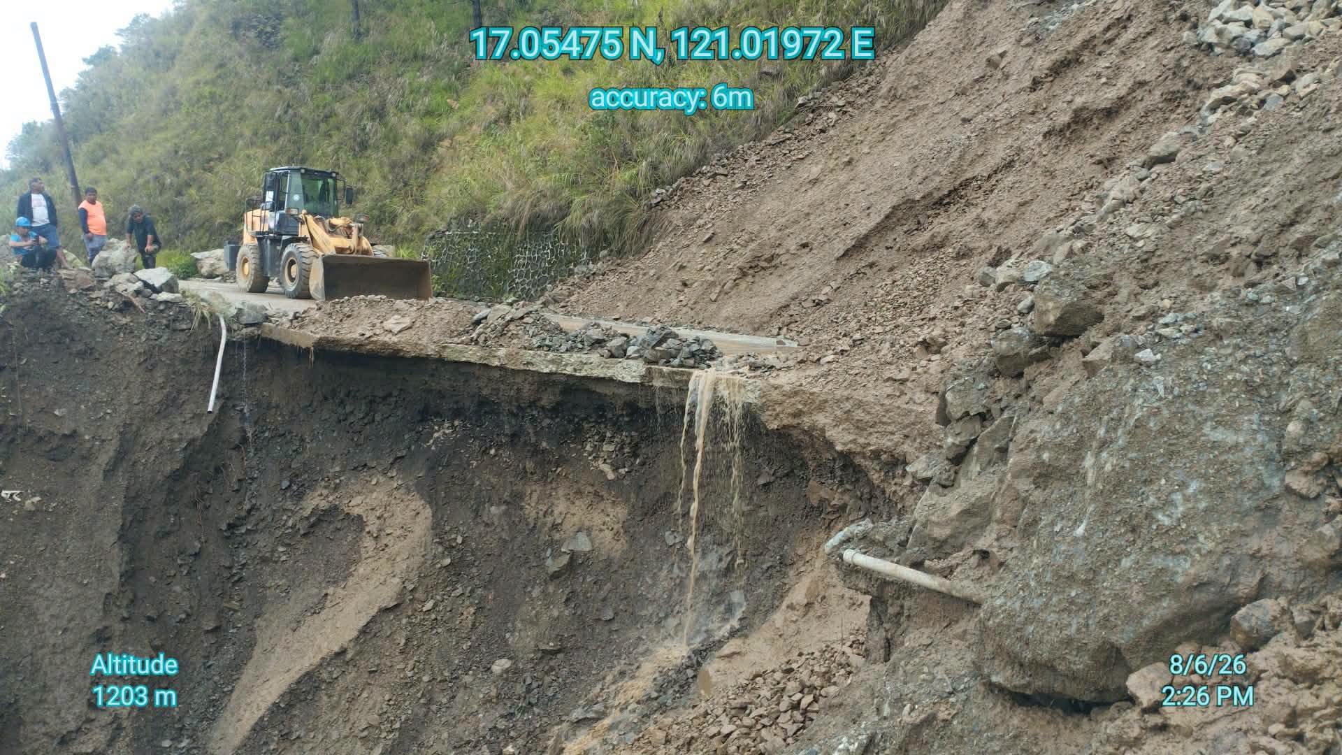 Bontoc road closed due to erosion; Natonin route now open