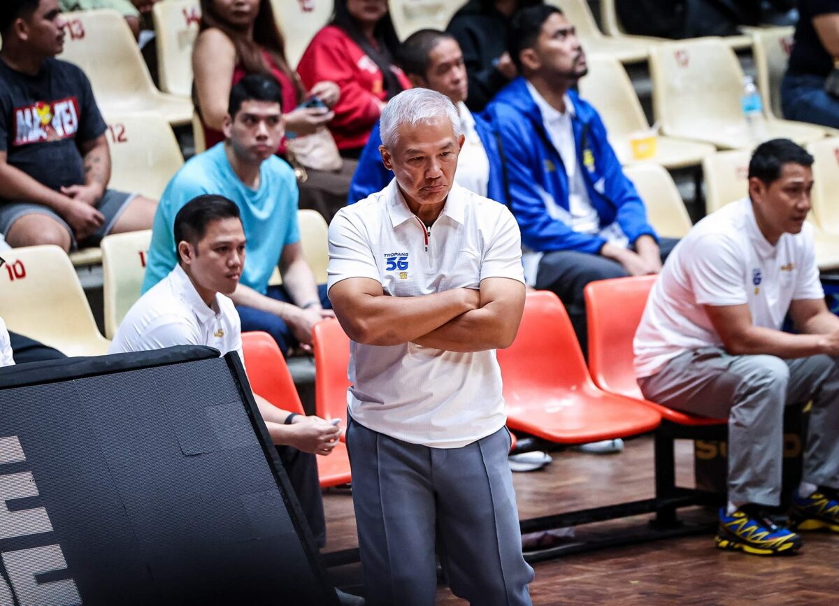 PBA TNT vs NLEX coach Chot Reyes