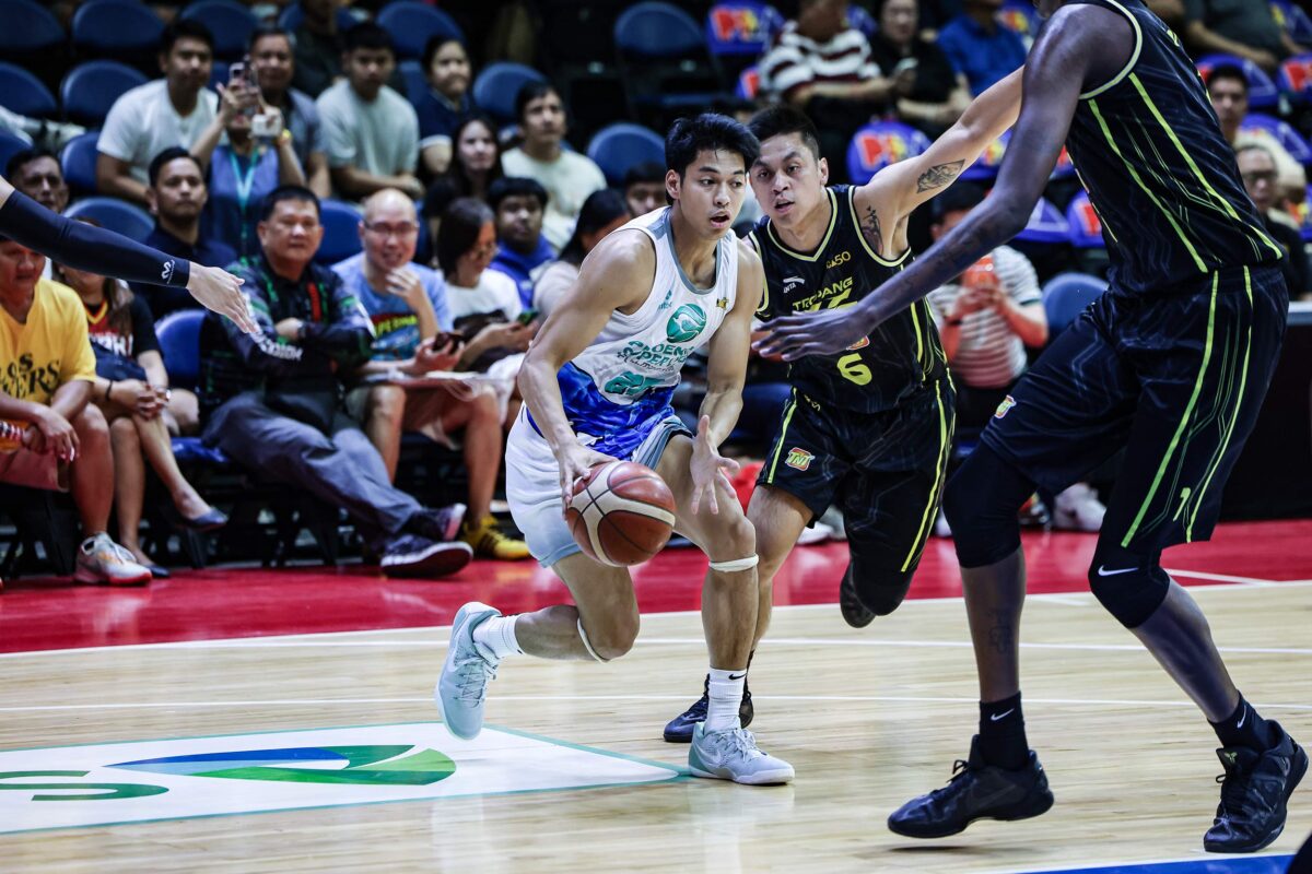 Phoenix Fuel Masters' Ricci Rivero during a game against TNT Tropang 5G in the PBA Commissioner’s Cup.
