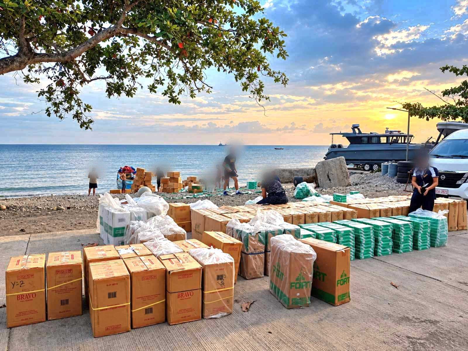 PH Navy seizes P100-M contraband in Western Mindanao