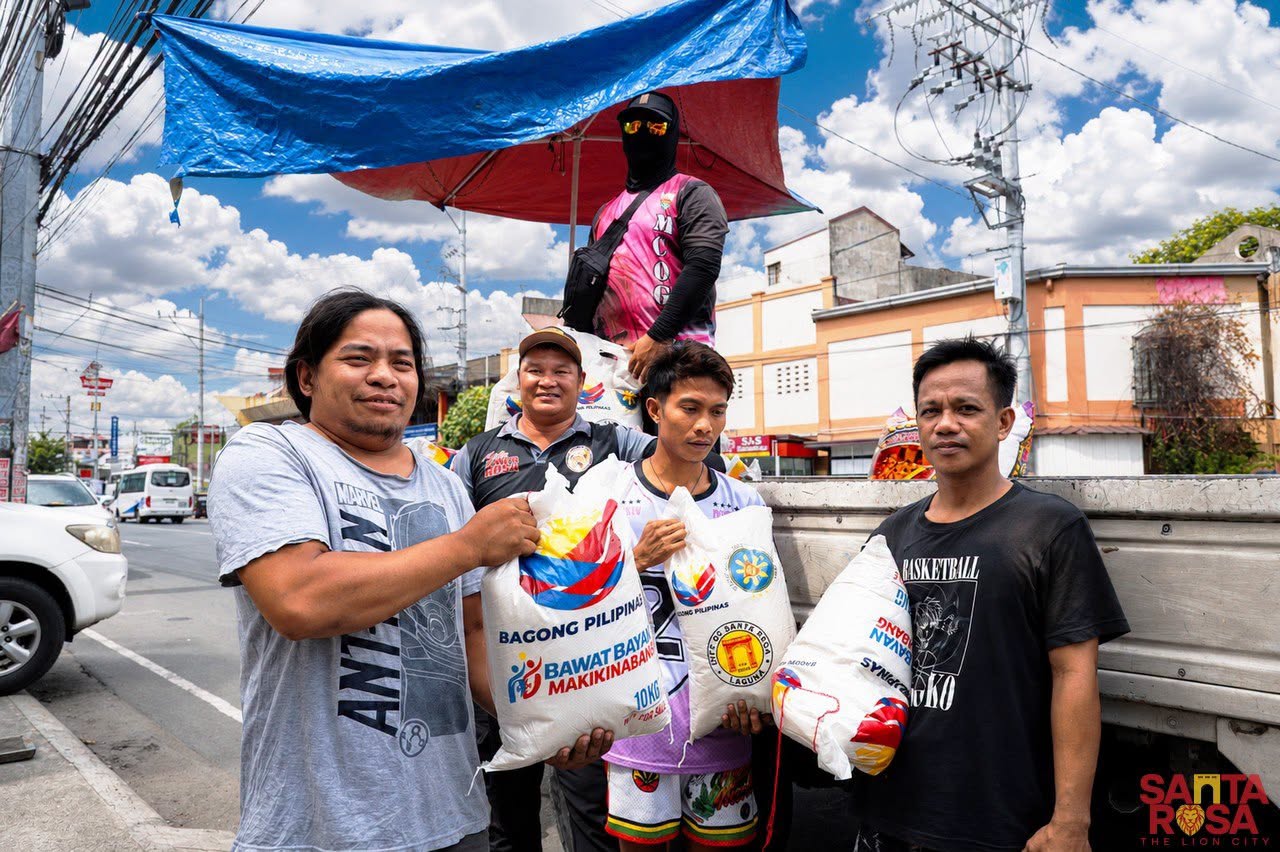 Sta. Rosa City rolls out 10 kilos of rice for every household