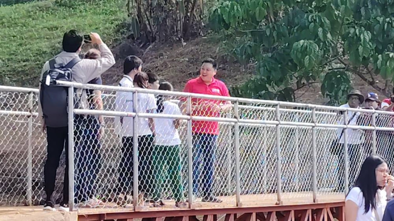 In Zamboanga del Sur, students now cross river safely to school