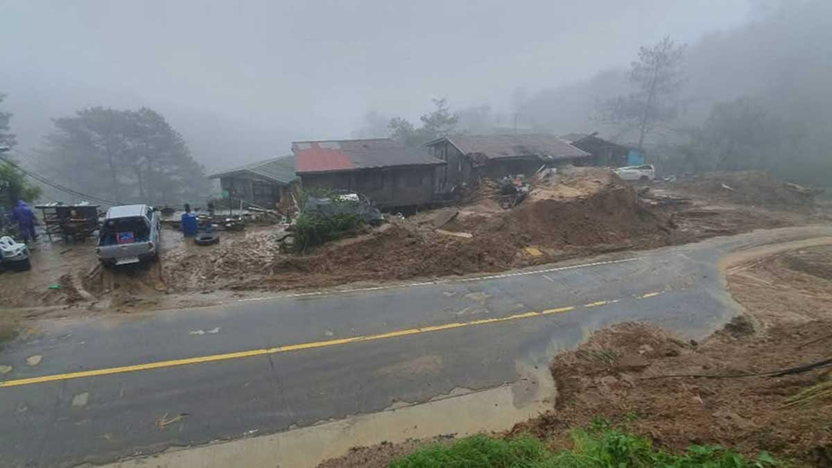 Landslide destroys Benguet house; pupil’s learning materials lost