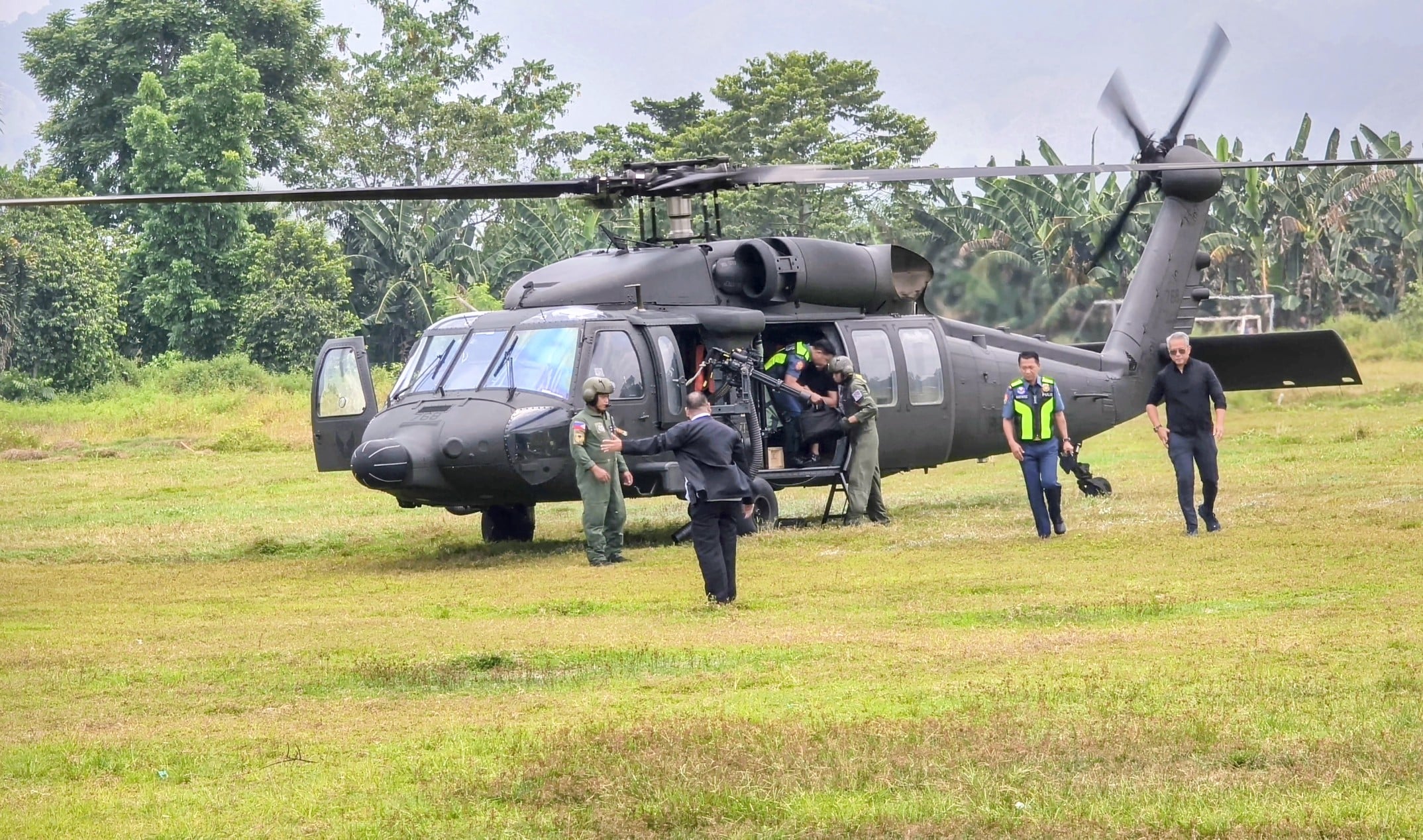 DILG, PNP chiefs visit Banga school after deadly shooting