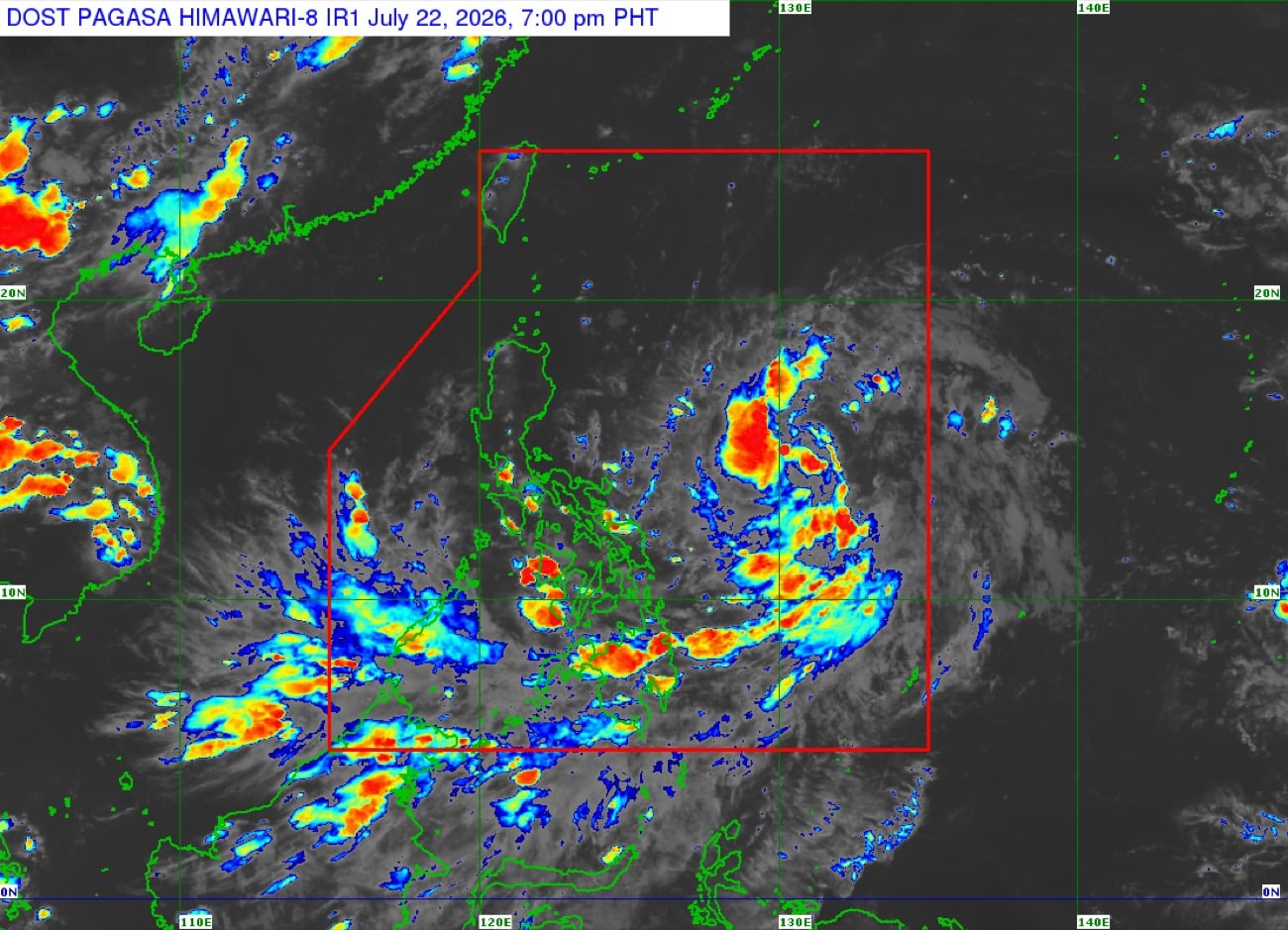 LPA’s trough bringing rains over parts of PH — Pagasa