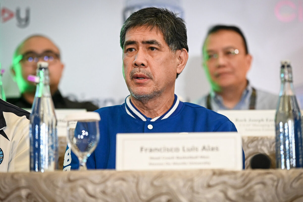 Ateneo Blue Eagles coach Louie Alas UAAP Season 89 men's basketball tournament