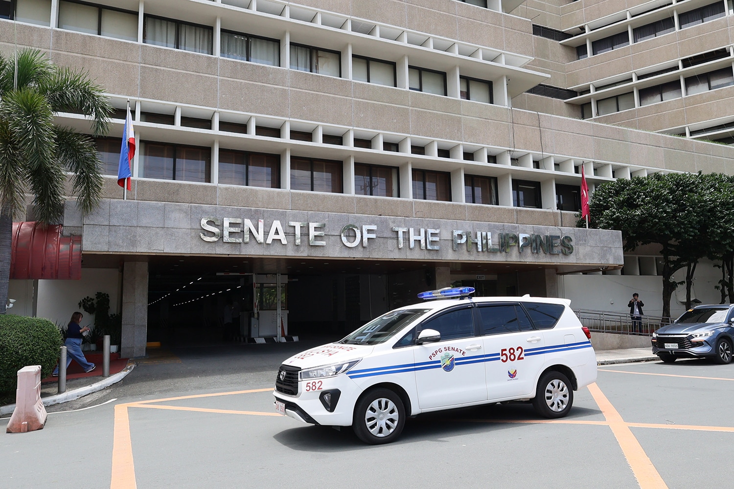 Senate under heightened security amid possible threat