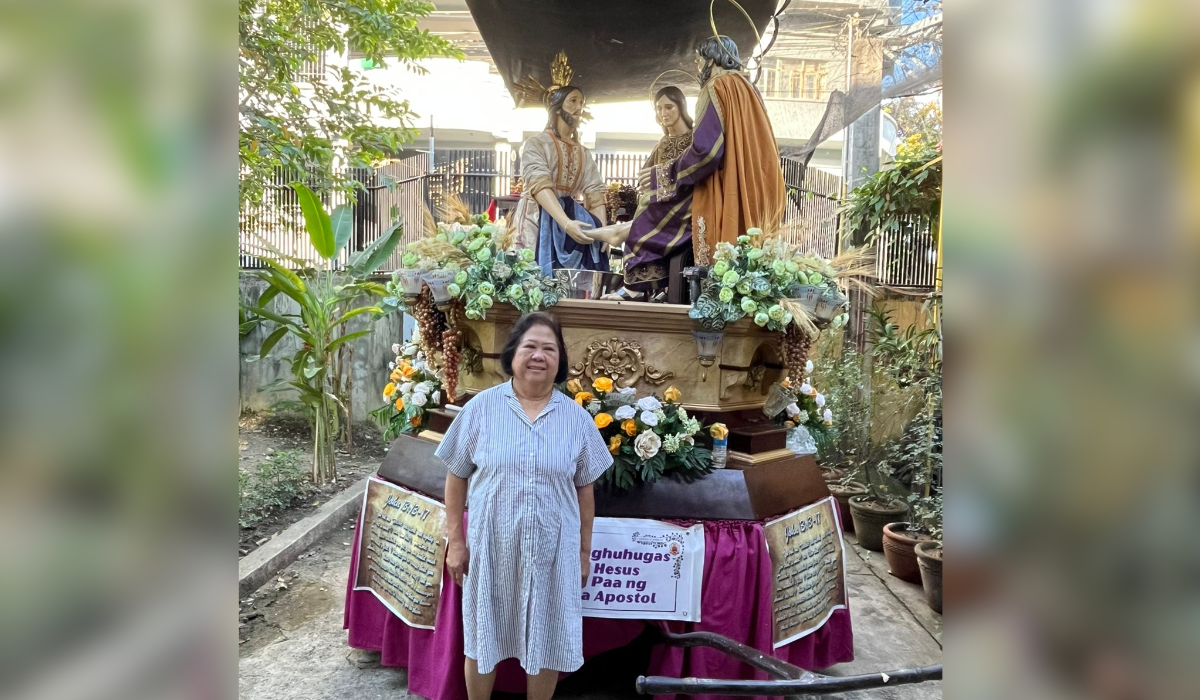75-year-old Filipina New Yorker comes home for Holy Week tradition