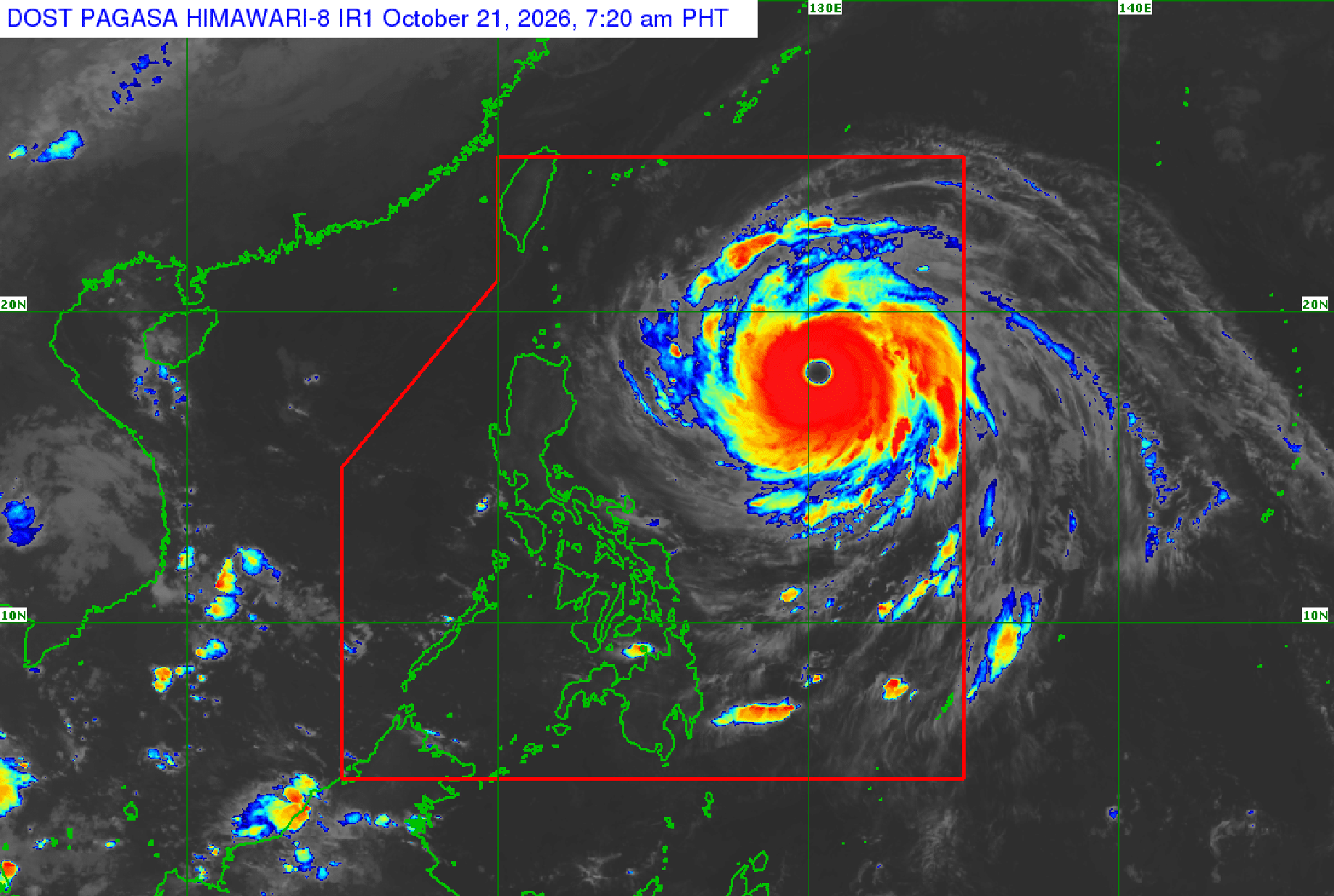 Rosal to bring heavy rains, strong winds to Luzon despite no landfall
