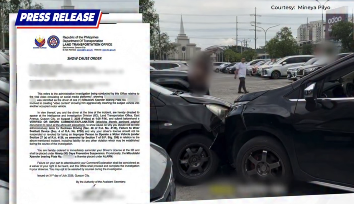 LTO summons content creators in viral video