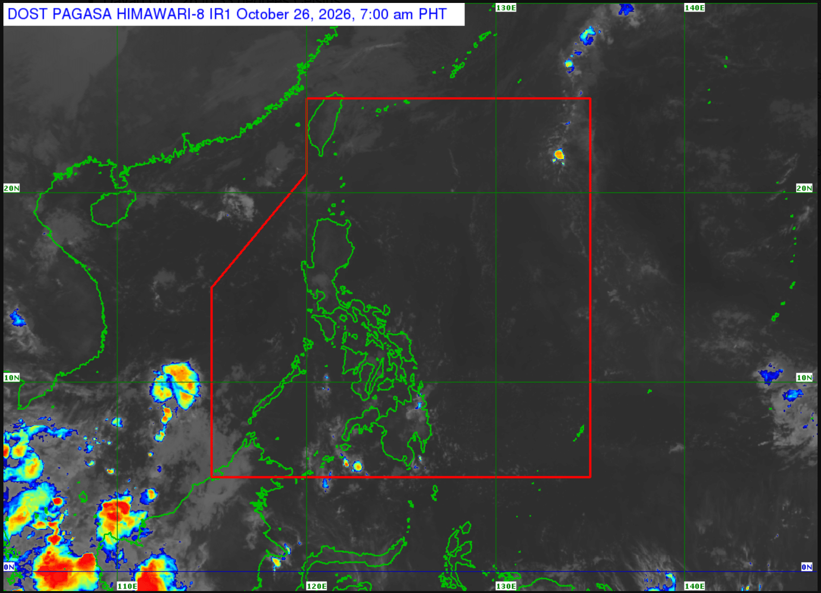 ITCZ to bring rain to parts of Mindanao until Wednesday