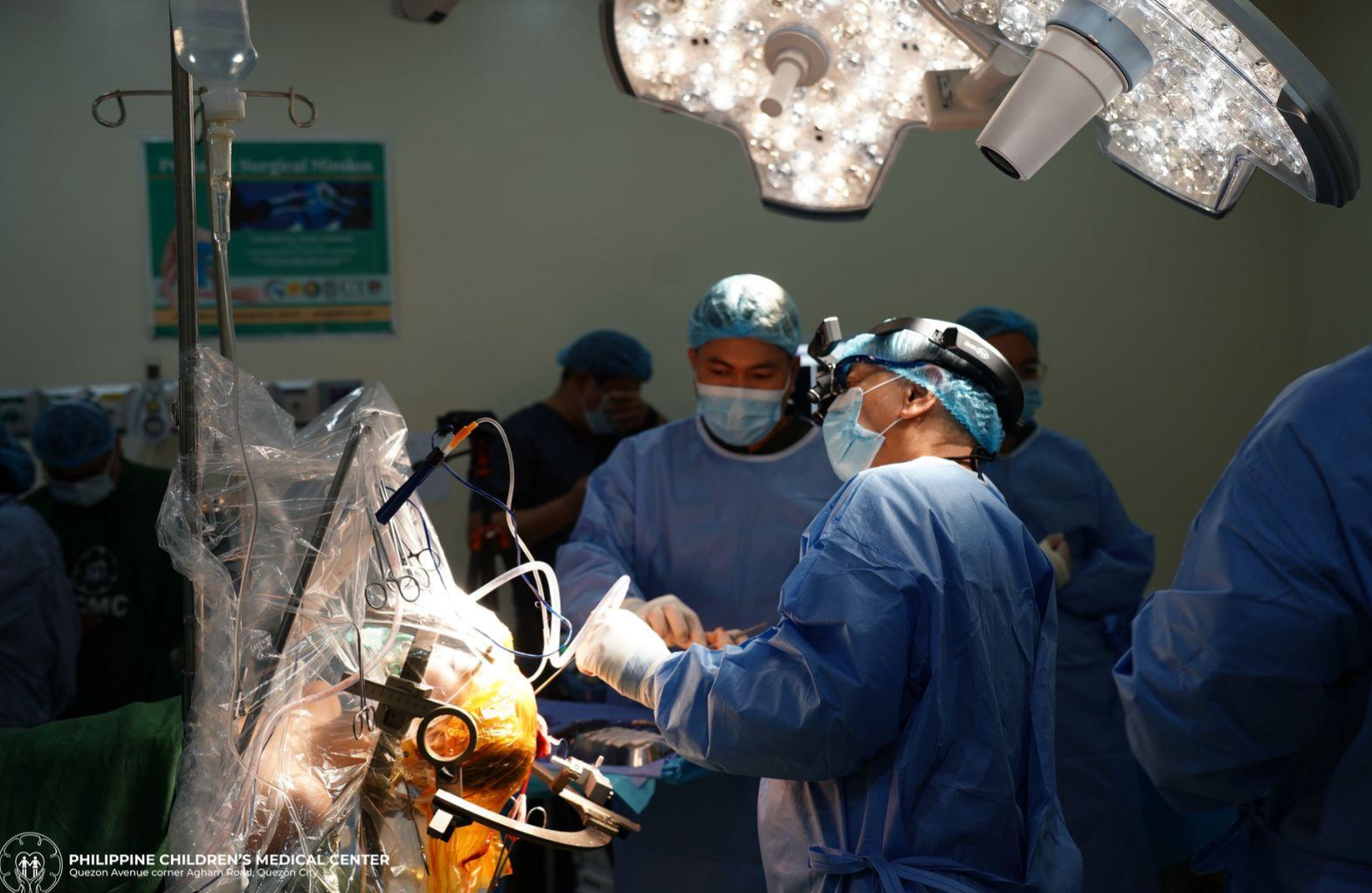 Pediatric deep brain stimulation surgery first performed on 14-year-old