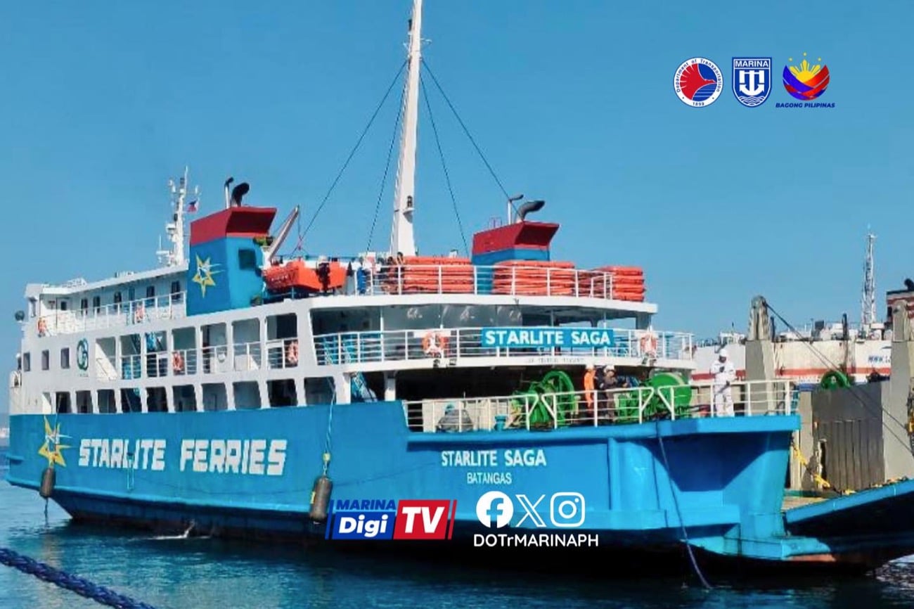 M/V Starlite Saga given special permit to operate on Batangas-Calapan