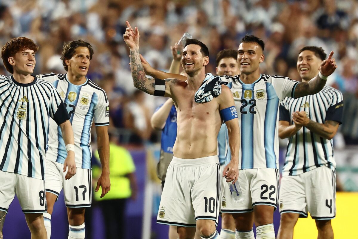 World Cup semifinals Argentina vs England, France vs Spain