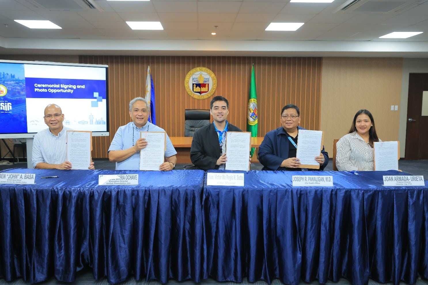 Mayor Vico steps up healthcare delivery for Pasiguenos