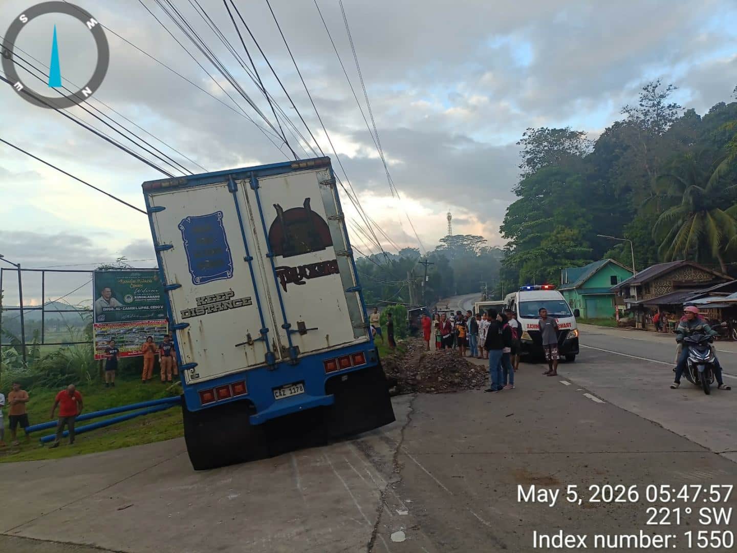 2 dead, 1 hurt in highway collision in Zamboanga del Sur