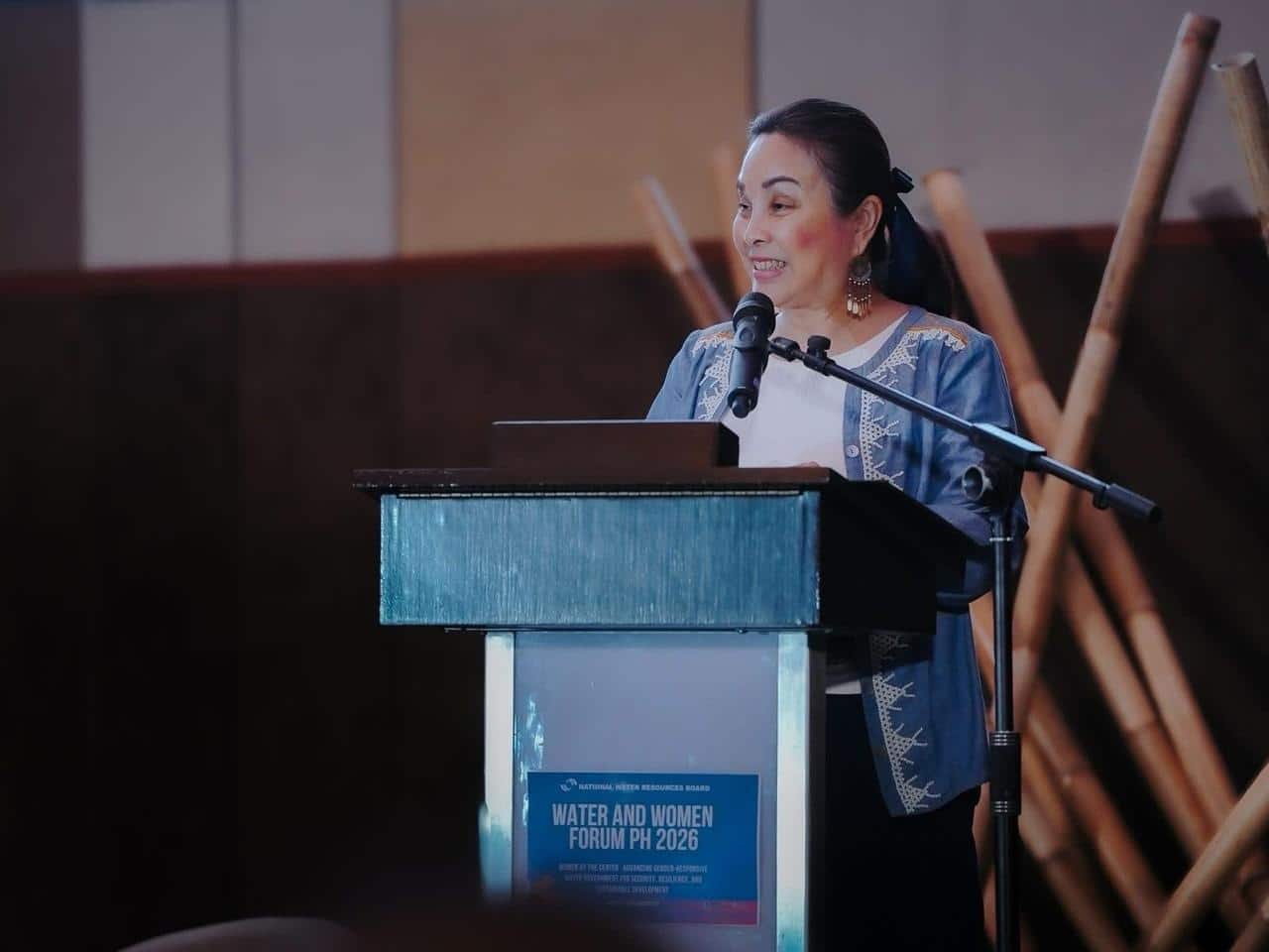 Legarda asserts women’s central role in water governance