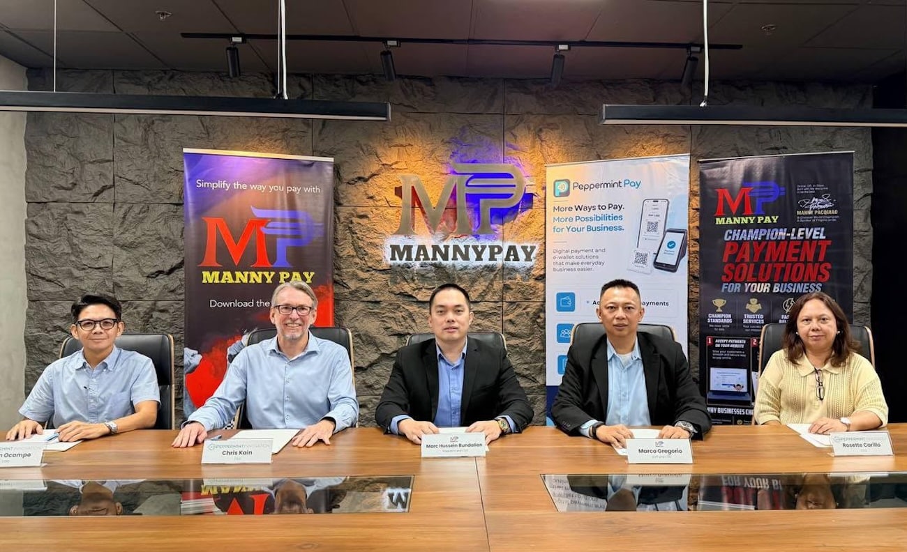 Manny Pay, Peppermint Innovation sign deal to expand QR Ph payment
