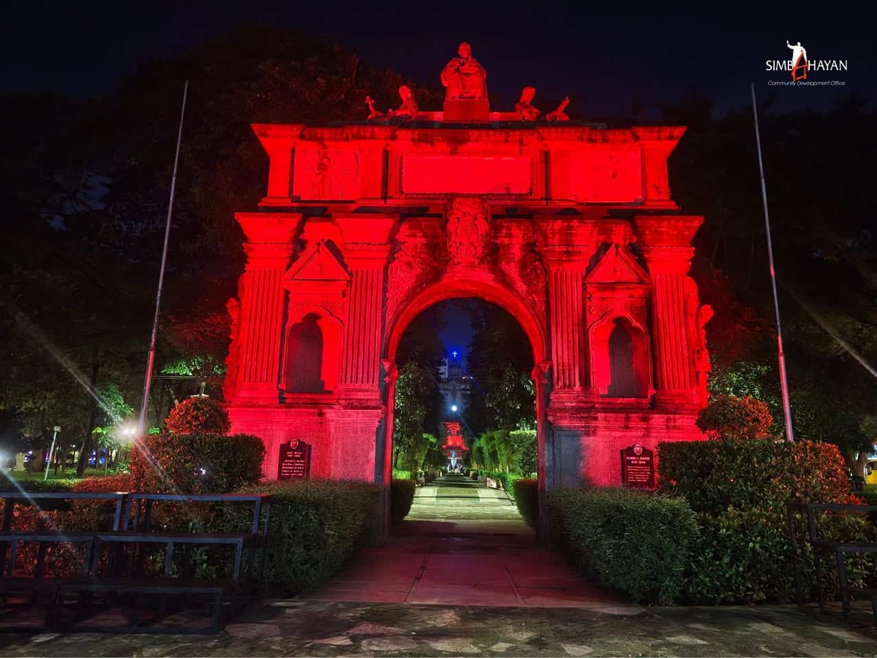 UST glows red to remember victims, survivors of rights abuses