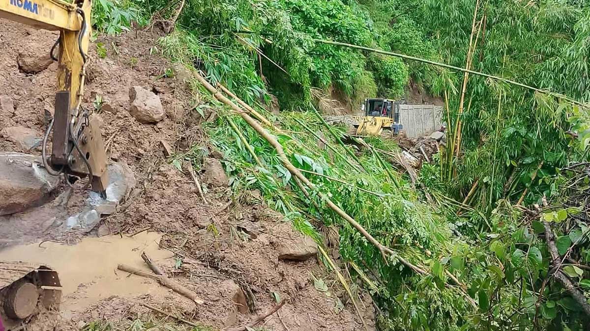 Landslide isolates Sigay town in Ilocos Sur