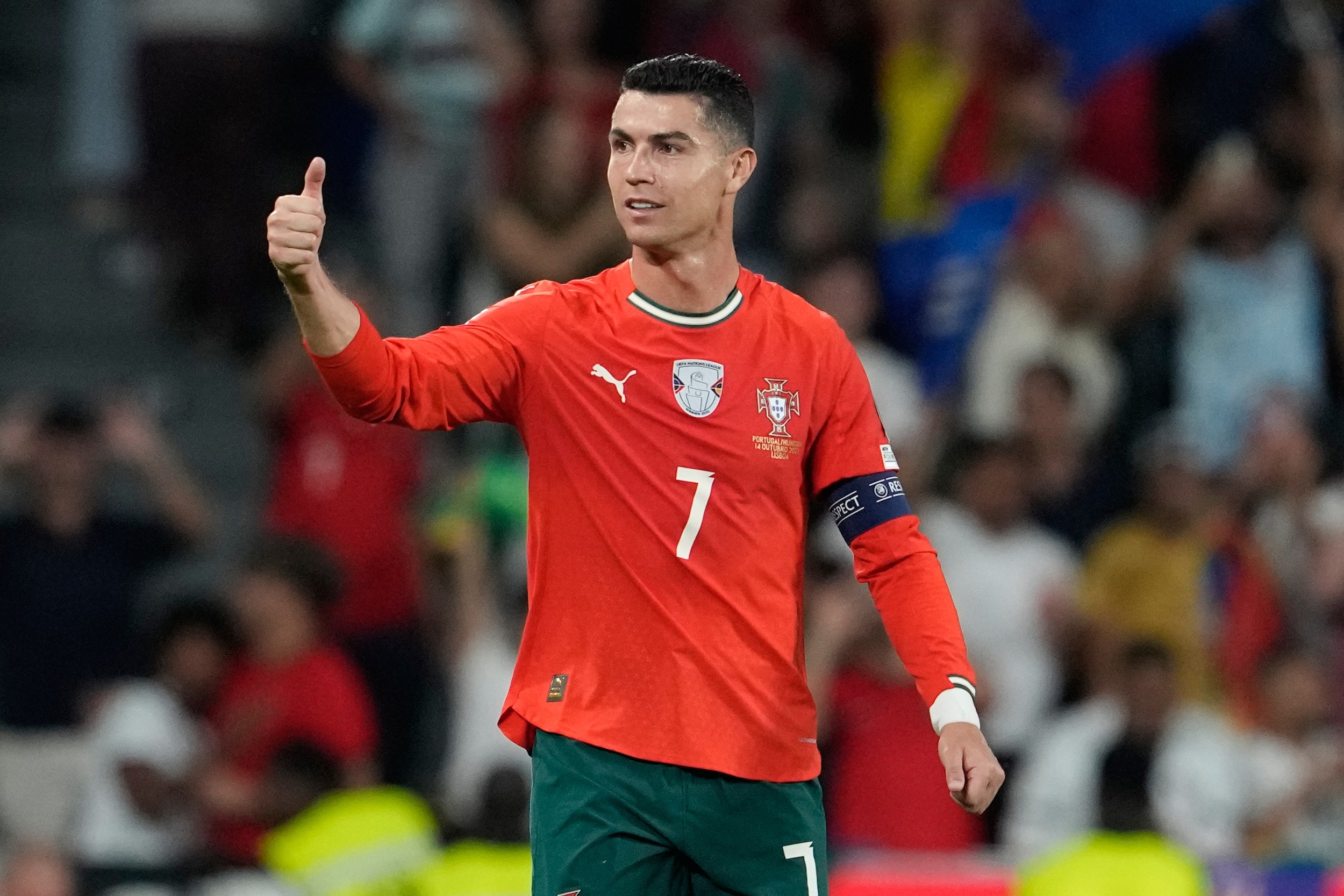 Cristiano Ronaldo has purchased a stake in Spanish second-division club Almeria, a consulting firm representing the Portuguese football star said on Thursday.