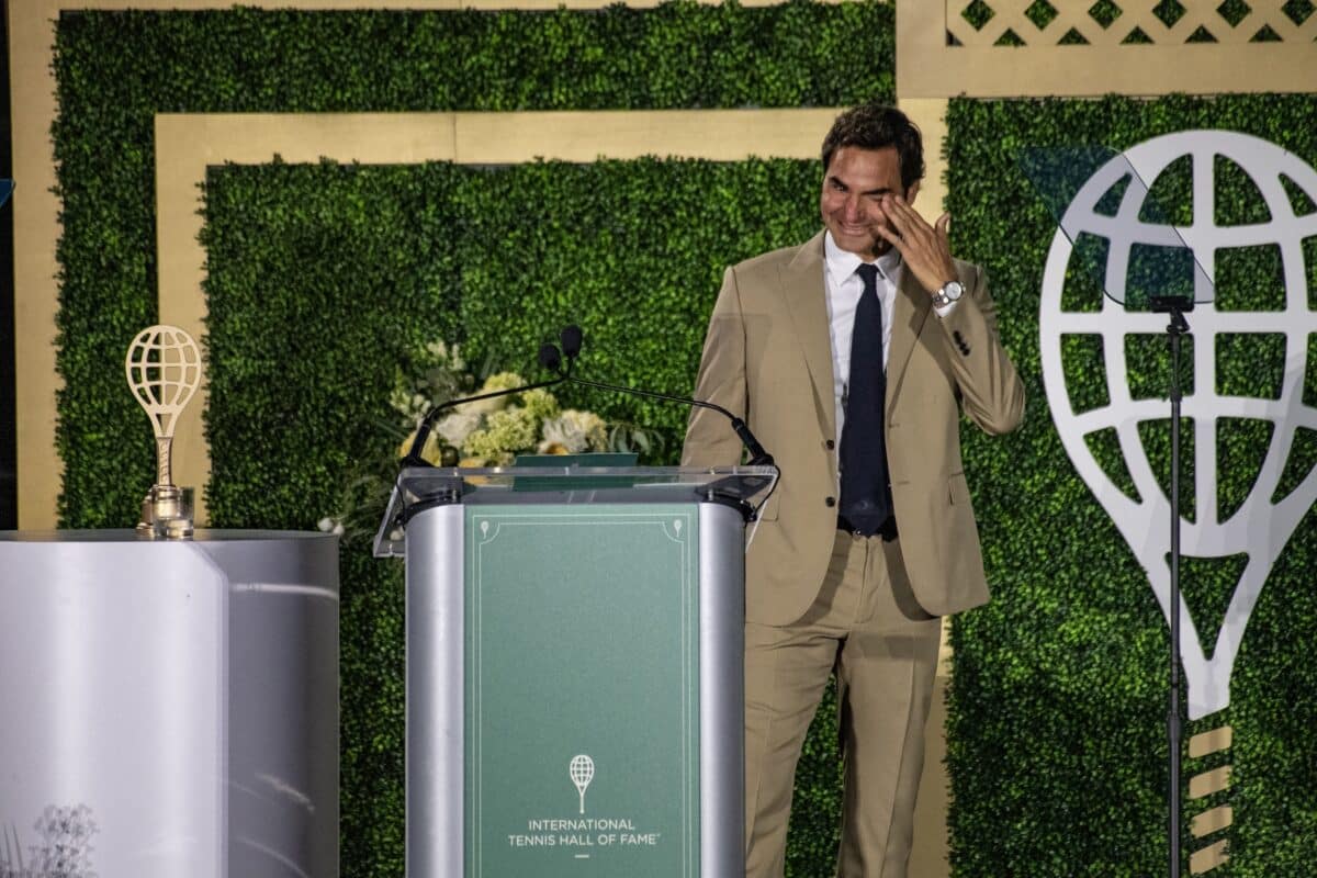 Roger Federer inducted to International Tennis Hall of Fame