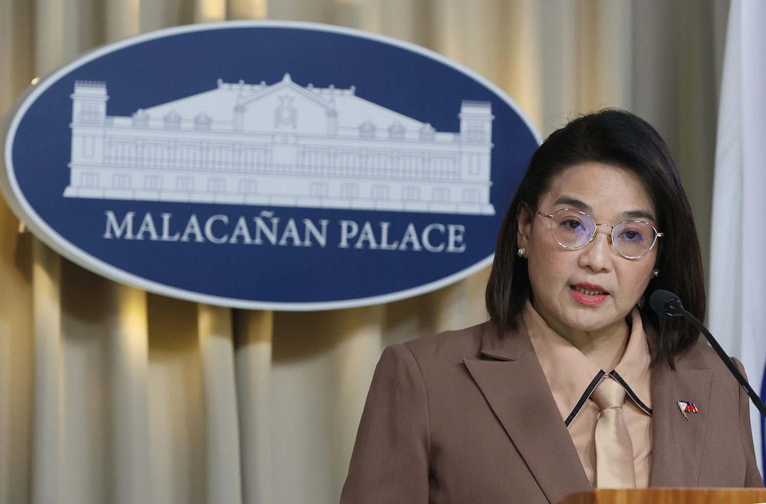 Claire Castro says Marcos puzzled over INC rally for Marcoleta