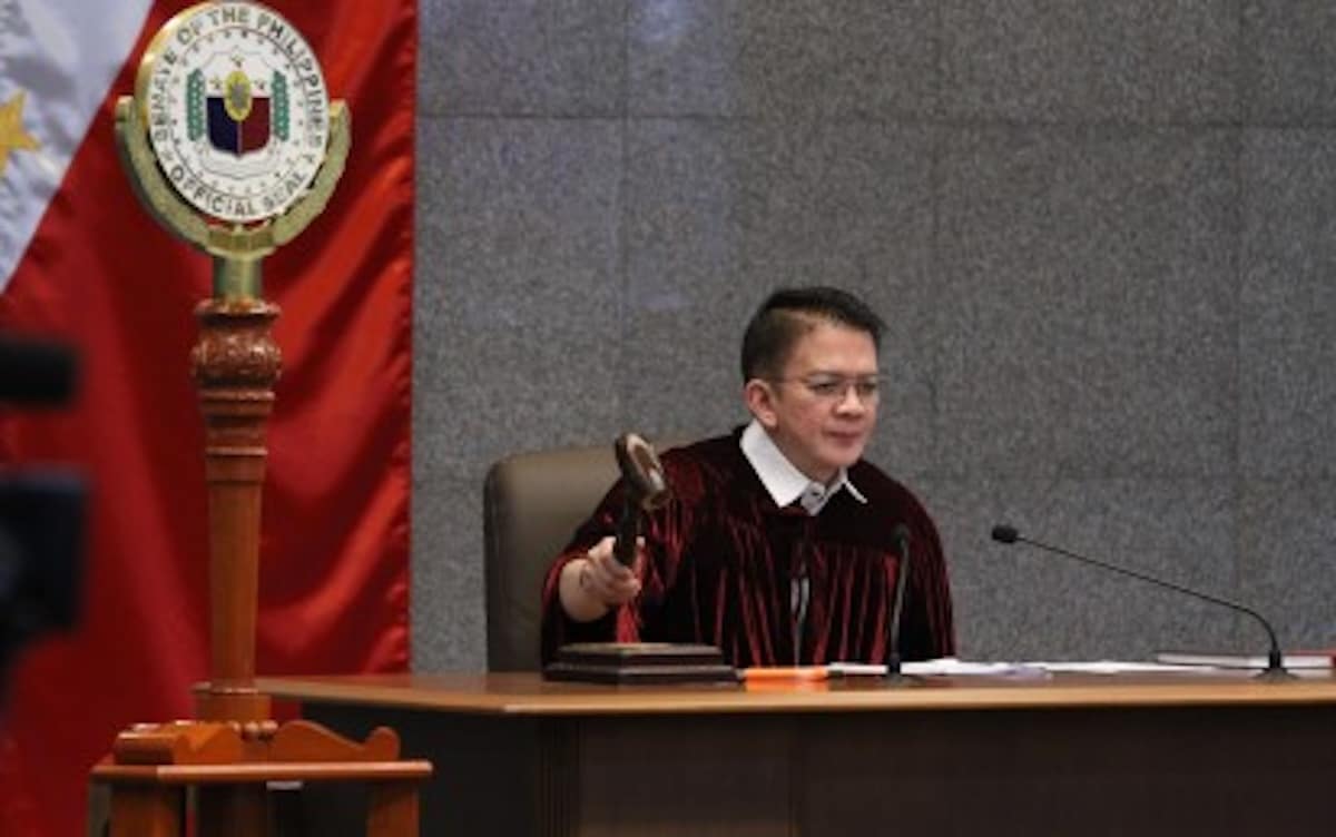 Group: Escudero as impeach trial lead may impact Senate credibility