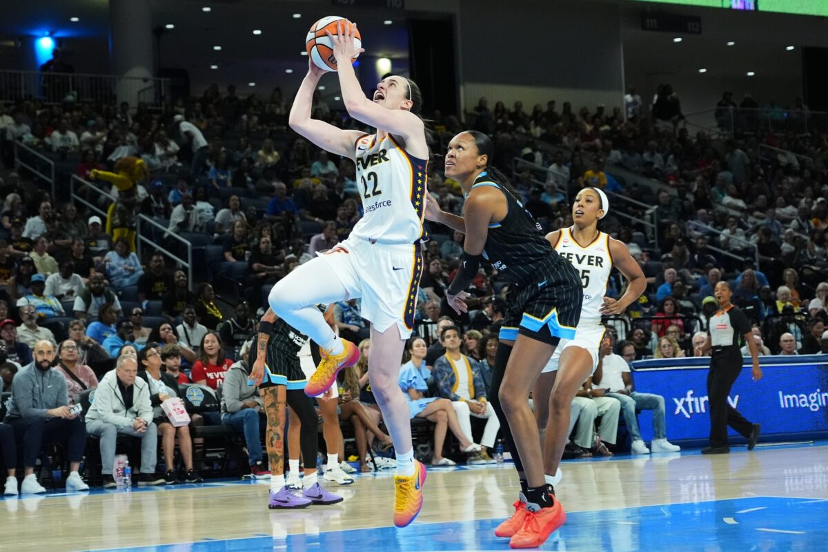 WNBA Caitlin Clark Fever vs Sky