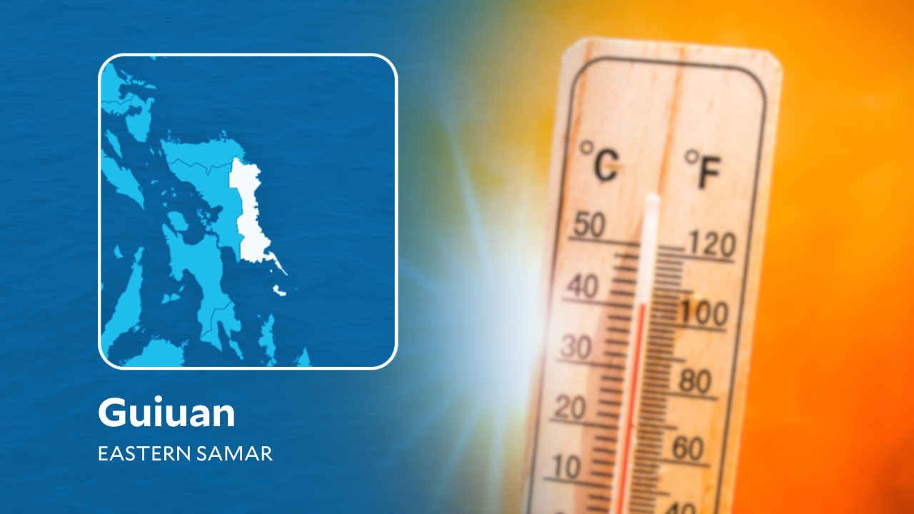 Guian, Eastern Samar braces for 40°C heat index
