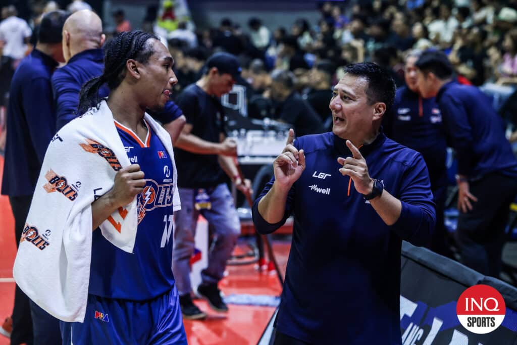 Meralco coach Luigi Trillo PBA
