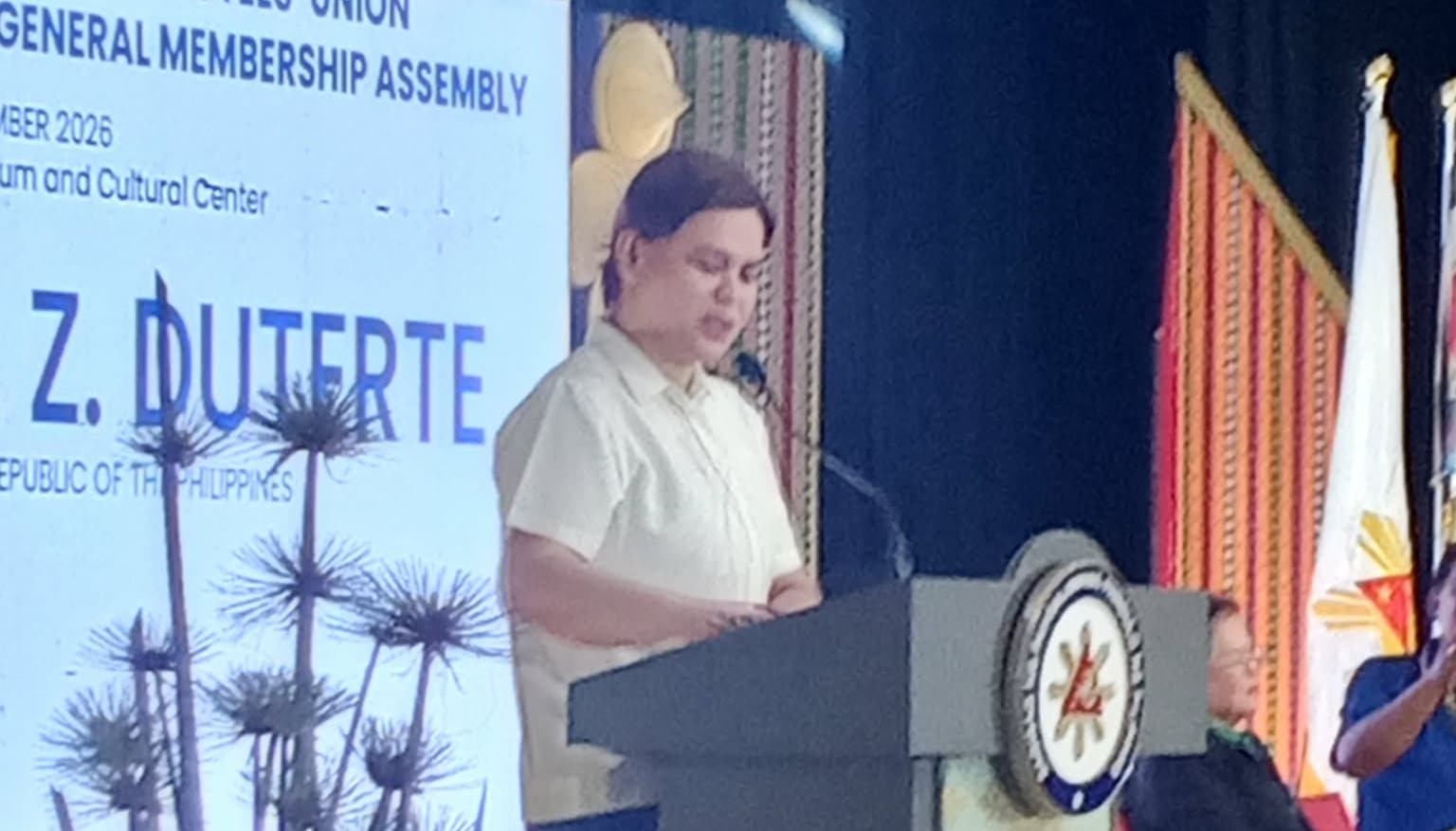 Bukidnon’s Valencia City gives Sara Duterte rousing welcome