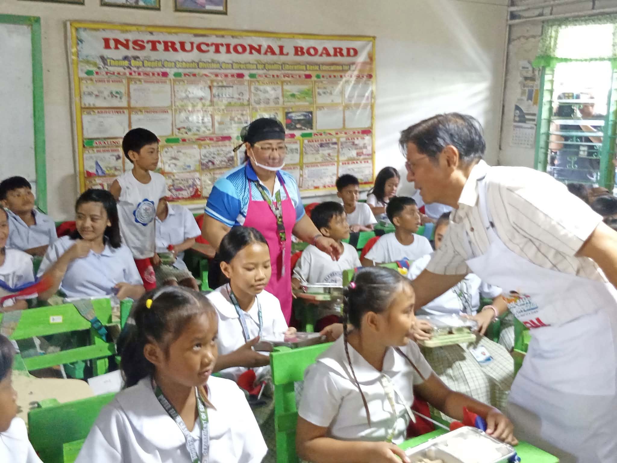 Marcos: Children’s health is focus of gov’t feeding program