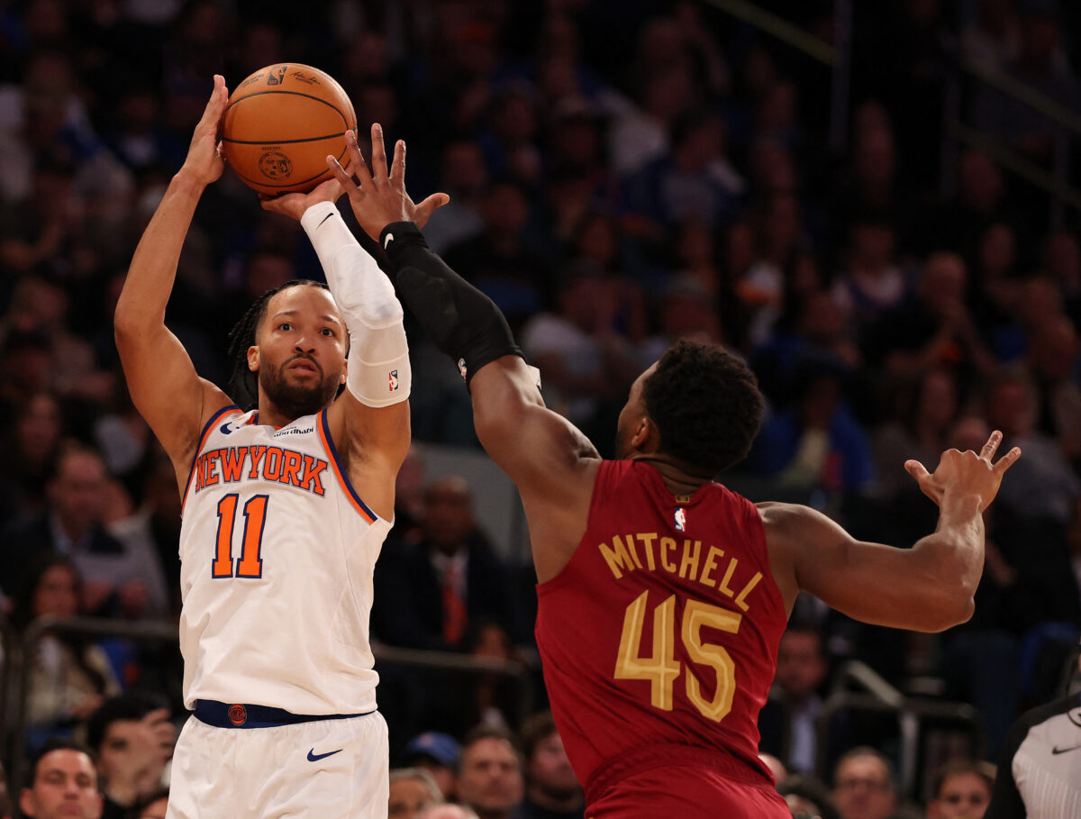 NBA Playoffs Eastern Conference Finals Knicks vs Cavaliers Jalen Brunson vs Donovan Mitchell