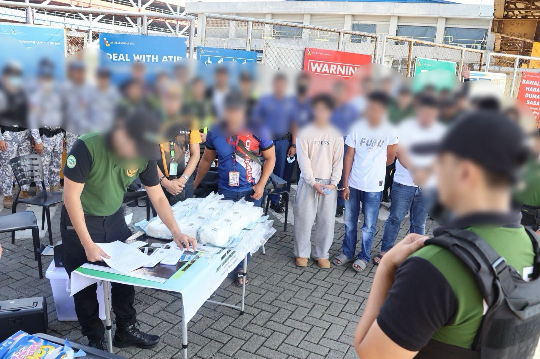 4 suspects busted, P81.6 M ‘shabu’ seized at Batangas port