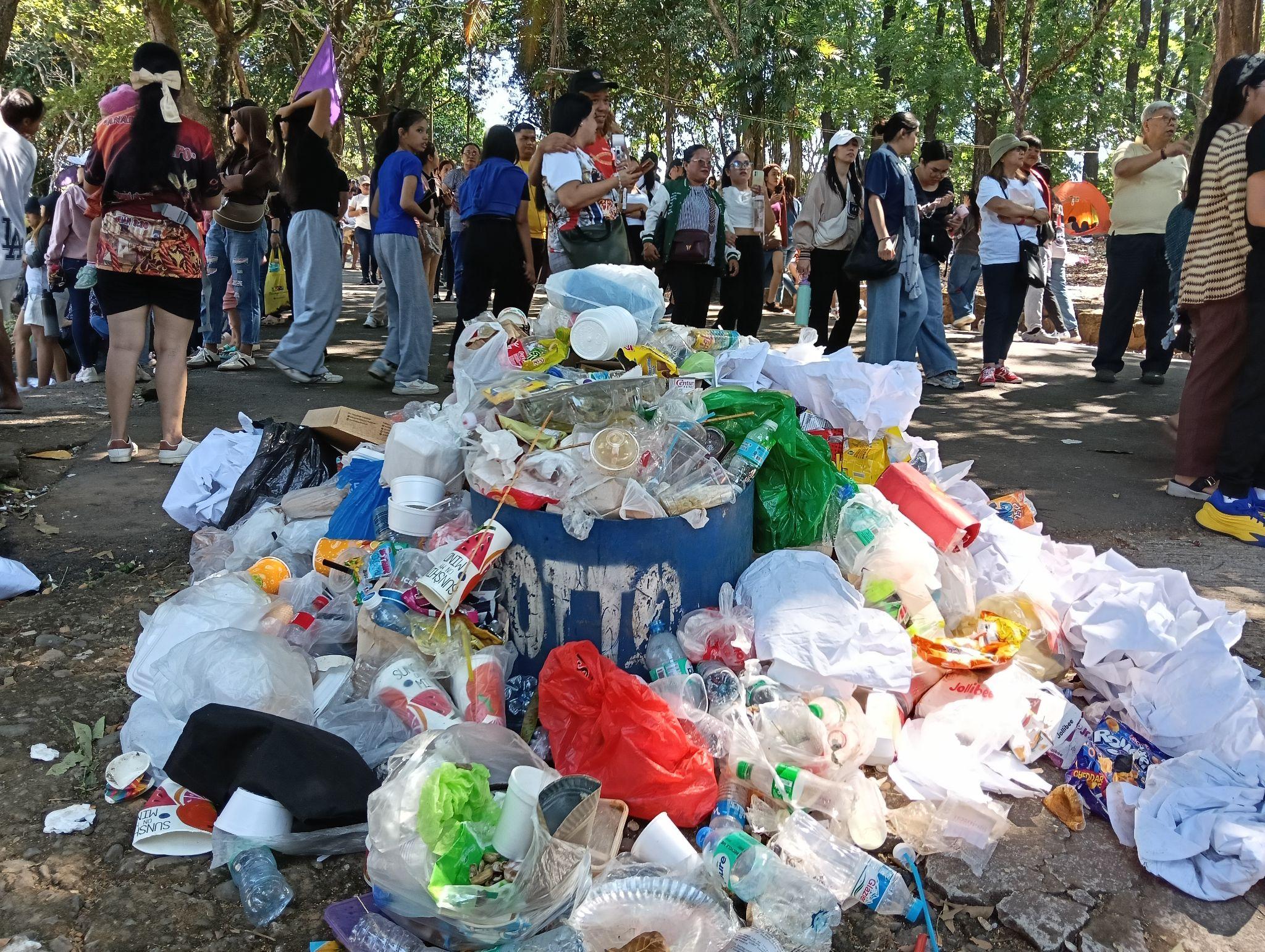 Several Holy Week pilgrimage sites spoiled by piles of trash – EcoWaste