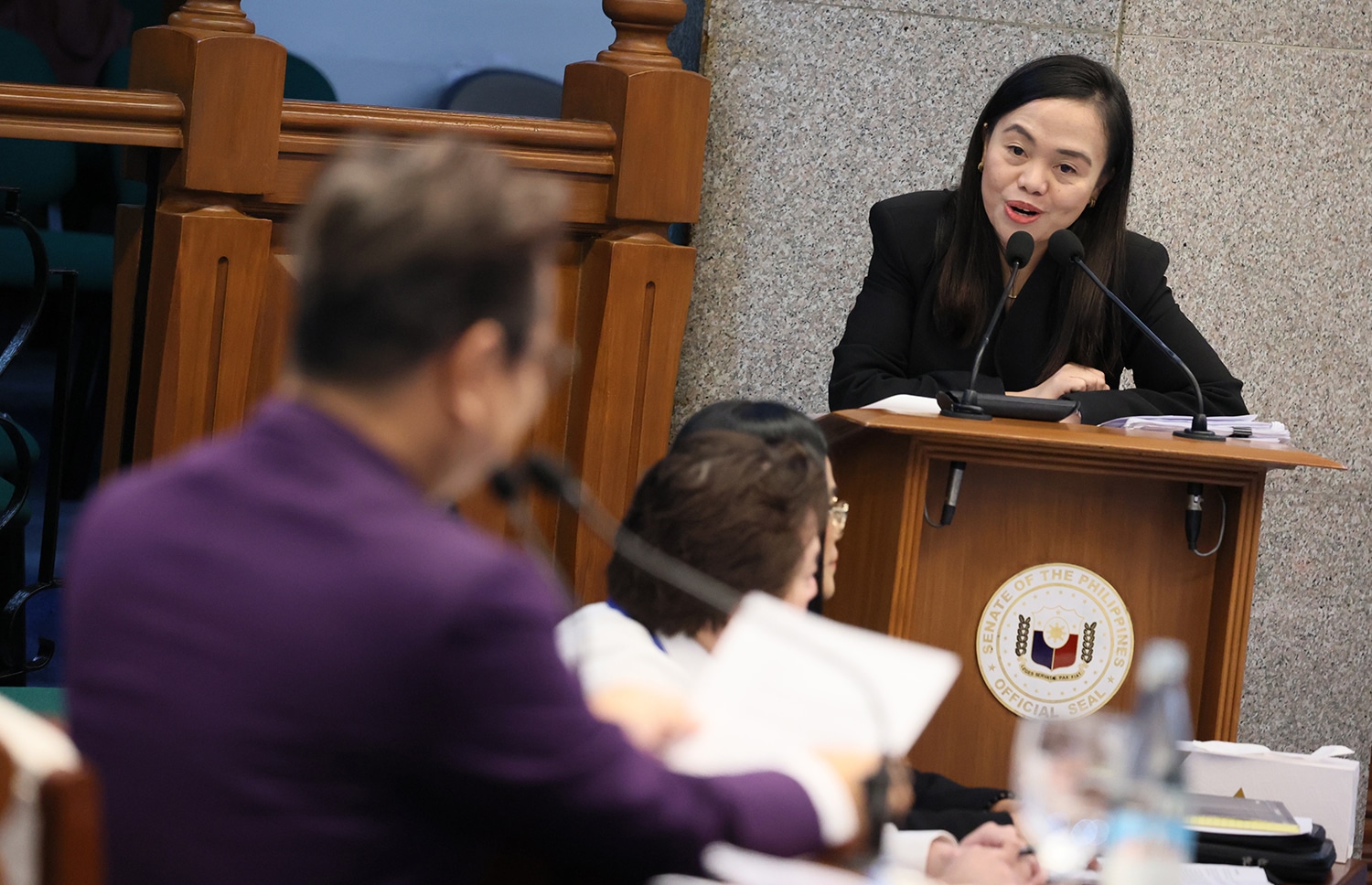 Witness corrects Duterte lawyer: No mention of ‘alleged’ in my report